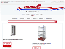 Tablet Screenshot of haneu.nl